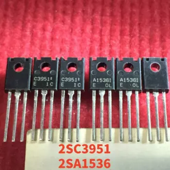 10 pairs/20pcs new original 2SC3951 2SA1536 (10pcs 2SC3951+10pcs 2SA1536) C3951 A1536 pairing tube