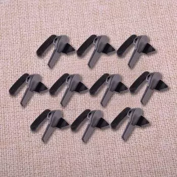 10 пар, черный универсальный автомобильный шиномонтажный станок, крепление для демонтажа, разборная головка, вставка для защиты обода, пластиковый инструмент