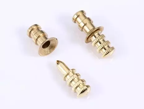 ZENHOSIT комплекты деревянных дюбелей золотого цвета