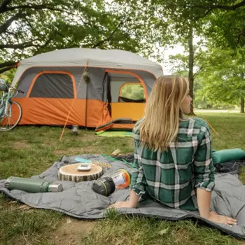 10 Person Tent Multi Room Tents for Family Included Tents Gear Loft Organizer for Camping Accessories Portable Cabin Huge Tent