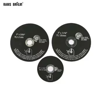 Шлифовальные диски RAMS BRALIN для металла 10 шт