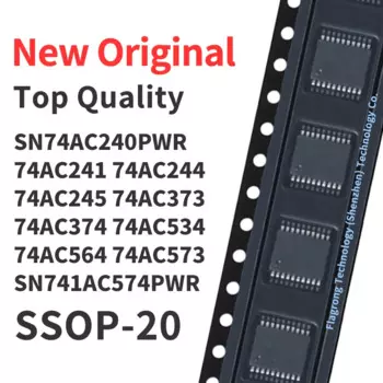 10 Pieces SN74AC240PWR SN74AC241 SN74AC244 SN74AC245 SN74AC373 SN74AC374 SN74AC534 SN74AC564 SN74AC573 PWR SN741AC574PWR SSOP-20