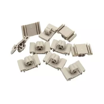 10 пластиковых зажимов для бокового молдинга и накладки ударов — для Vauxhall Astra G и Zafir