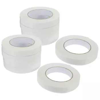 10 Rolls 2cmx3m Furniture Edge Banding Tape Strong Adhesive Cabinet Repair Foam Strips Pre Glued Wood Edging Multi Use Desk