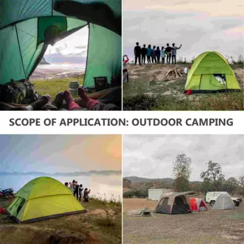 10 Sets Securing Clip Tent Shade Sail Tarp Barbecue Clips Camping Hardwares Kit Windproof Teeth-Shaped Clamp Plastic Clamps