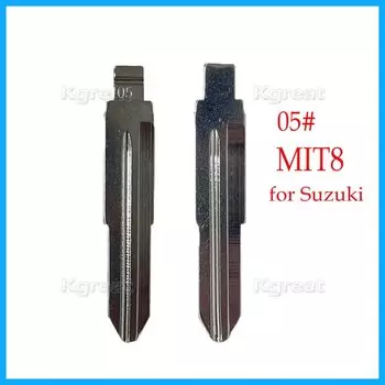 10 шт. 05 # MIT8 металлический автомобильный флэш-ключ LISHI Для Suzuki Wagon R для Chevrolet Spark Uncut Key автомобильный Стайлинг