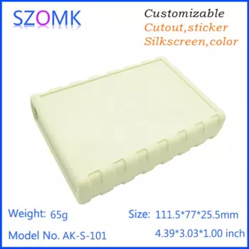 10 шт, 111,5*77*25,5 мм, черные/белые пластиковые фотоэлементы, самодельные корпуса для электроники, GPS распределительная коробка