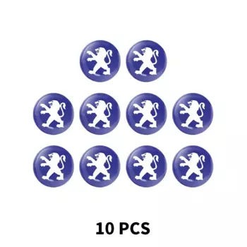 10 шт. 15 мм наклейка на автомобильный ключ, эмблема, символ логотипа для Peugeot GT GTline 3008 308 T9 208 508 2008 Rifter 5008 207 206 408 108