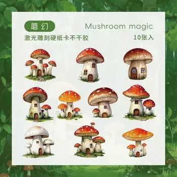 Стикеры для скрапбукинга Alideco набор из 10 штук