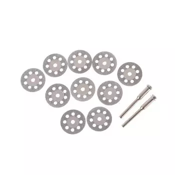 10 шт. 20 мм алмазный отрезной диск для металла, шлифовальный круг, используемый для резки драгоценных камней, нефрита, тонкого металла, стекла