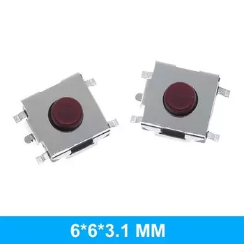 10 шт. 3*6 3*4 4*4 SMD тактильный тактовый кнопочный переключатель 2Pin 4Pin сенсорный микропереключатель 3x4x2 3x6x4.3 3x6x2.5 3x6x5 4x4x1.5 4*4*2.5