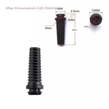 10 шт. 4,6/5,2/6 мм кабельная втулка соединитель резиновый ограничитель натяжения шнур протектор для ботинок