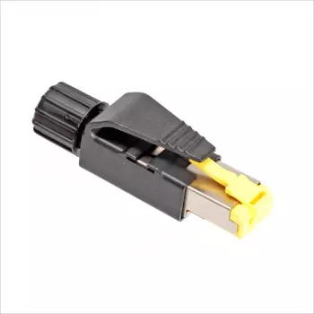 10 шт., 4-контактный разъем RJ45, Cat6 Cat5, промышленный Ethernet-коннектор Profinet/Ethernet-коннектор RJ45