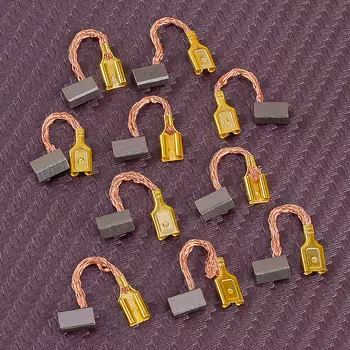 10 шт. 4x4,5x8 мм Автомобильный стеклоподъемный двигатель, карбоновая щетка, подходит для Toyota Corolla