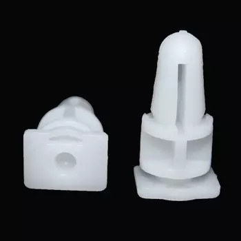 10 шт. 51471840961 для BMW 3 5 7 серии E30 E36 E39 E38 Пластиковая Накладка на порог отделка Монтажная заклепка фиксатор крепление