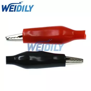 10 шт. = 5 пар, металлический зажим-крокодил