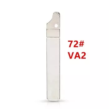10 шт. 72 # VA2 VA2T 73 # HU83 Оригинальный чехол для ключа флип-лезвие для Peugeot 307 407 Citroen Renault