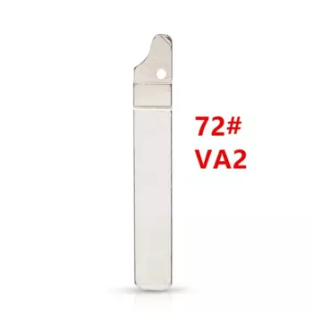 10 шт. 72 # VA2 VA2T 73 # HU83 Оригинальный чехол для ключа флип-лезвие для Peugeot 307 407 Citroen Renault