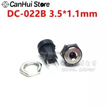 10 шт., адаптер питания постоянного тока, 3,5X1,3 мм, 3,5X1,3 мм