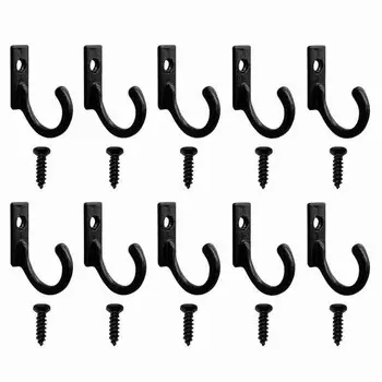 10 шт. антикварные крючки HARKO бронзовые