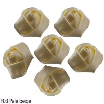 10 шт. атласные розочки YONGSNOW 2,5 см