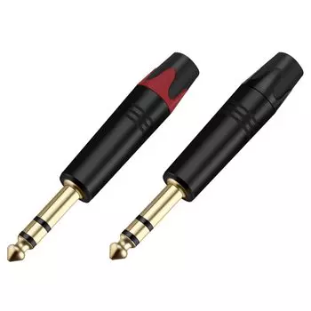 10 шт. Аудио разъемов R TC207 6,35 мм черные и красные