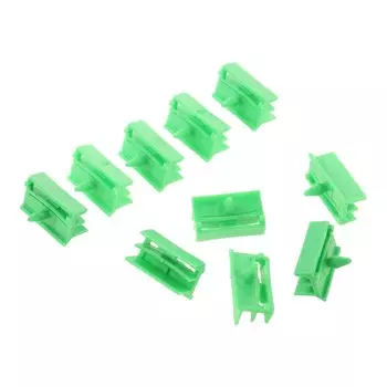 10 шт., авто пластиковые зажимы для отделки, застежка для боковой юбки, молдинговые зажимы для BMW E60 E61 5 серии 51717066223 76882-0M060 768820 M060