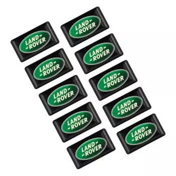 10 шт. автомобильная 3D эпоксидная эмблема, наклейка для внутреннего украшения автомобиля для Land Rover Freelander LF Discovery 3 4 L319 L462 Range Rover Evoque