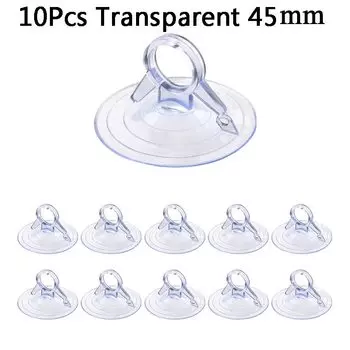 10 шт., автомобильное стекло, солнцезащитный козырек на лобовое стекло, присоски, маленькие ПВХ присоски, крючки на присоске для окна автомобиля 35/45 мм для автомобильного козырька