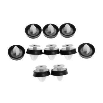 10 шт. автомобильные карта внутренней дверной панели клипсы авто крепеж клипса пластиковые заклепки для Citroen C2 C8 C3 C4 Picasso Peugeot 307