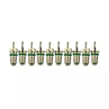 10 шт. автомобильные сердечники для кондиционирования воздуха, медь R134A, сердечник клапана для кондиционера, сердечник клапана, автомобильные аксессуары