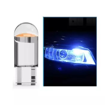 10 шт., Автомобильные светодиодные лампы W5W T10, 6000 К, 12 В