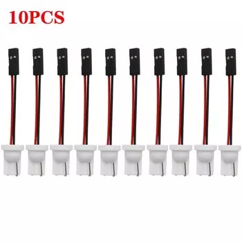 10 шт., автомобильный адаптер для светодиодных ламп BA9S/Festoon/T10 W5w