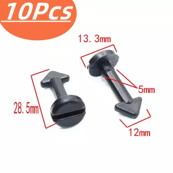 10 шт. автомобильный накладка на двигатель ПЛАСТИНА ВИНТ пластиковая застежка для Citroen Picasso Peugeot 307 заклепка