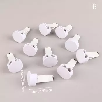 10 шт., автомобильный зажим для духов, аксессуары, автомобильный держатель для духов, зажим для карты, аксессуары, зажим «сделай сам»