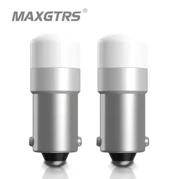 10 шт. BA9S светодиодная лампа T4W Led Canbus внутреннее освещение автомобиля габаритный купол лампа номерного знака 12 В белый красный желтый синий