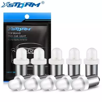 10 шт. BA9S светодиодный ная лампа T4W светодиодный T11 H6W Canbus освещение салона автомобиля сигнал поворота номерной знак лампа 12 В Авто белый красный желтый синий