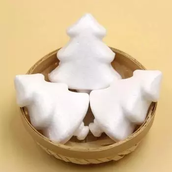 Новинка! 10 шт. 7 см мини пенопластовый шар для моделирования дерева, DIY принадлежности, домашний декор, украшения для рождественской вечеринки, детский подарок