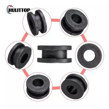10 шт., боковая крышка мотоцикла, резиновые втулки, прокладки, обтекатели для Yamaha, Honda, Suzuki CBR GSXR Ninja ZX YZF Kawasaki, черный