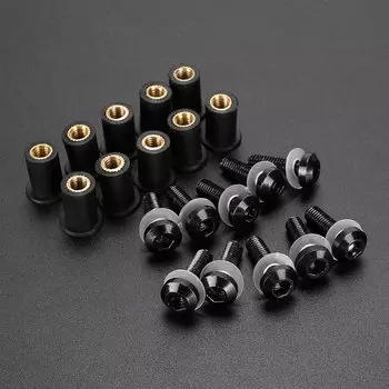 10 шт. болт для ветрового стекла, комплект болтов для лобового стекла для Suzuki DL650 V-Strom Vstrom 650 DL1000 1050/XT 2012-2020 2021