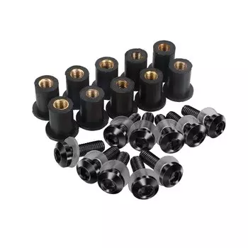 10 шт., болты для лобового стекла для SUZUKI BURGMAN 400 650 125 200 AN125 AN250 AN400 AN650 AN 650 1998-2023