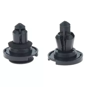 10 шт. черные автомобильные зажимы для SUBARU, зажимы для отделки, крепежные зажимы 909140055 типа Push Rocker, литье, отделка, зажимы для Subaru, автомобильные аксессуары