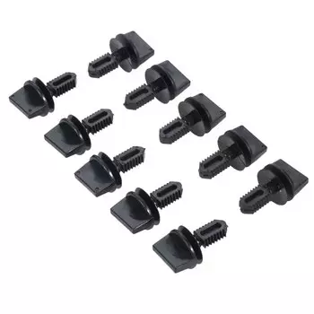 10 шт. черные пластиковые зажимы для обивки багажника автомобиля 483554 Для BMW 3-Series E30 E36 E46 E60 E93 FCP-0281x00010 51471923983