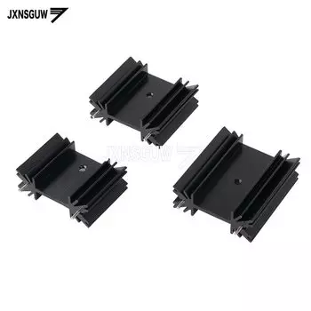 10 шт. черные радиаторы TO-220 JXNSGUW