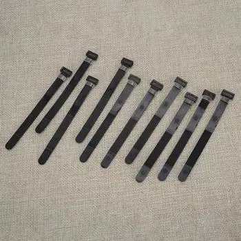 10 шт., черный универсальный мотоциклетный жгут проводов на молнии 32161-404-000 09407-12402 92072-030, фиксирующая проводка, пластик