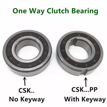 10 шт. CSK15 CSK15PP Sprag односторонний подшипник сцепления 15*35*11 мм Keyway Freewheel подшипники сцепления заднего хода 15x35x11 мм