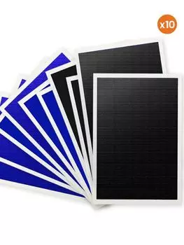 10 шт. цветная маркировочная бумага для лазерной гравировки для CO2, волокна, УФ-лазерный гравер, станки для керамики, стекла, хрустальной каменной плитки