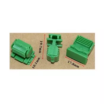 10 шт декоративные пластиковые крепежные зажимы для отделки автомобильной двери A/ B/ C для Volkswagen Passat Golf 4 Lavida Bora