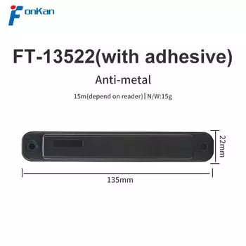 10 шт. дешевые водонепроницаемые RFID EPC GEN2 RFID ABS Пассивные метки большой радиус действия UHF RFID антиметаллическая метка