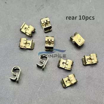 10 шт. для toyota Camry Highlander Avalon Передняя и задняя Тормозные колодки, стопорный зажим, сигнализация, Стопорная пружина тормоза